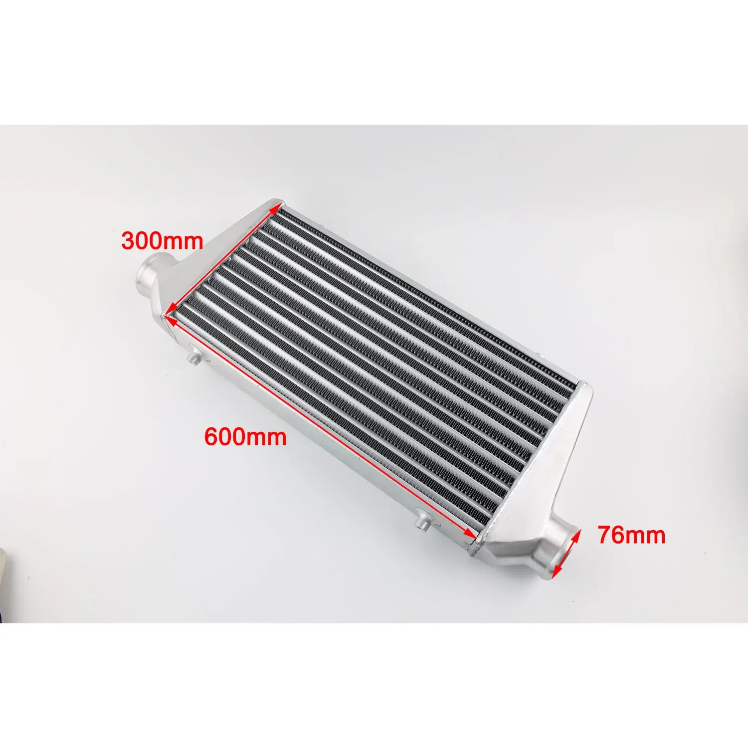 Front Mount Intercooler Universal Bar Plate - OD = 76mm 600x300x100mm Evrensel Turbo