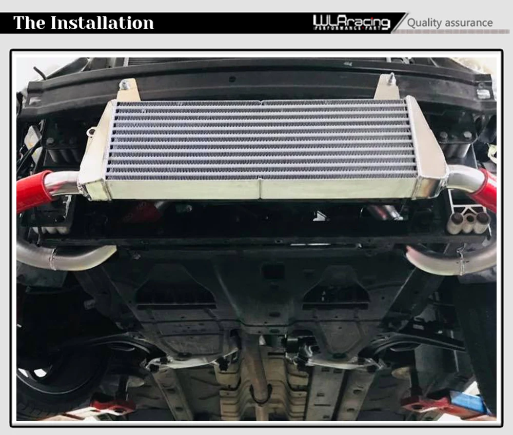Front Mount Intercooler Universal Bar Plate - Ön Montajlı intercooler 550x180x65mm Evrensel Turbo