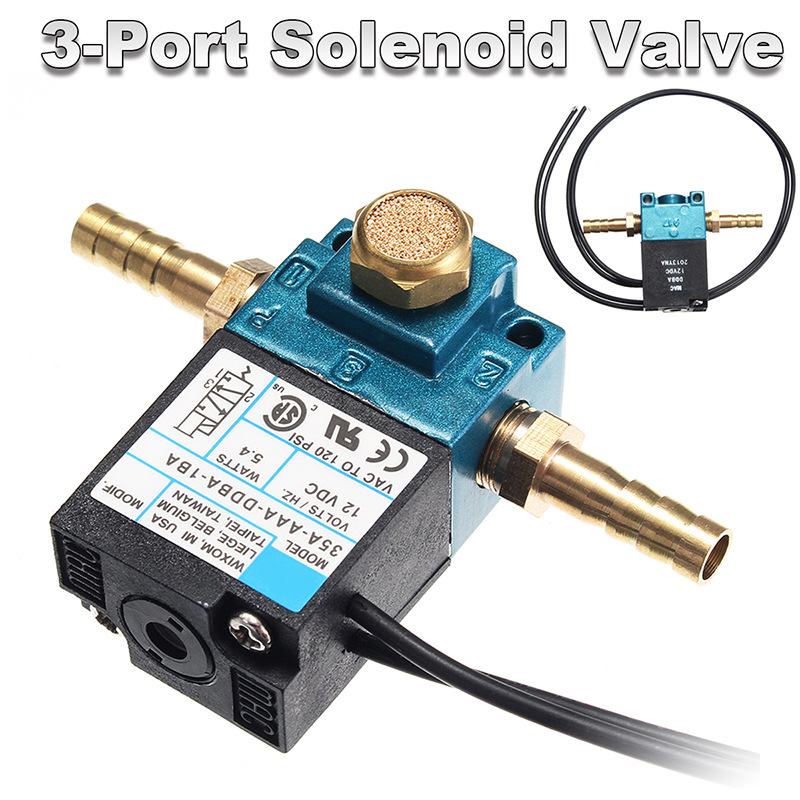 Electronic Boost Control Solenoid Valve 3 Port - DC12V 5.4W MAC 3 Portlu Elektronik