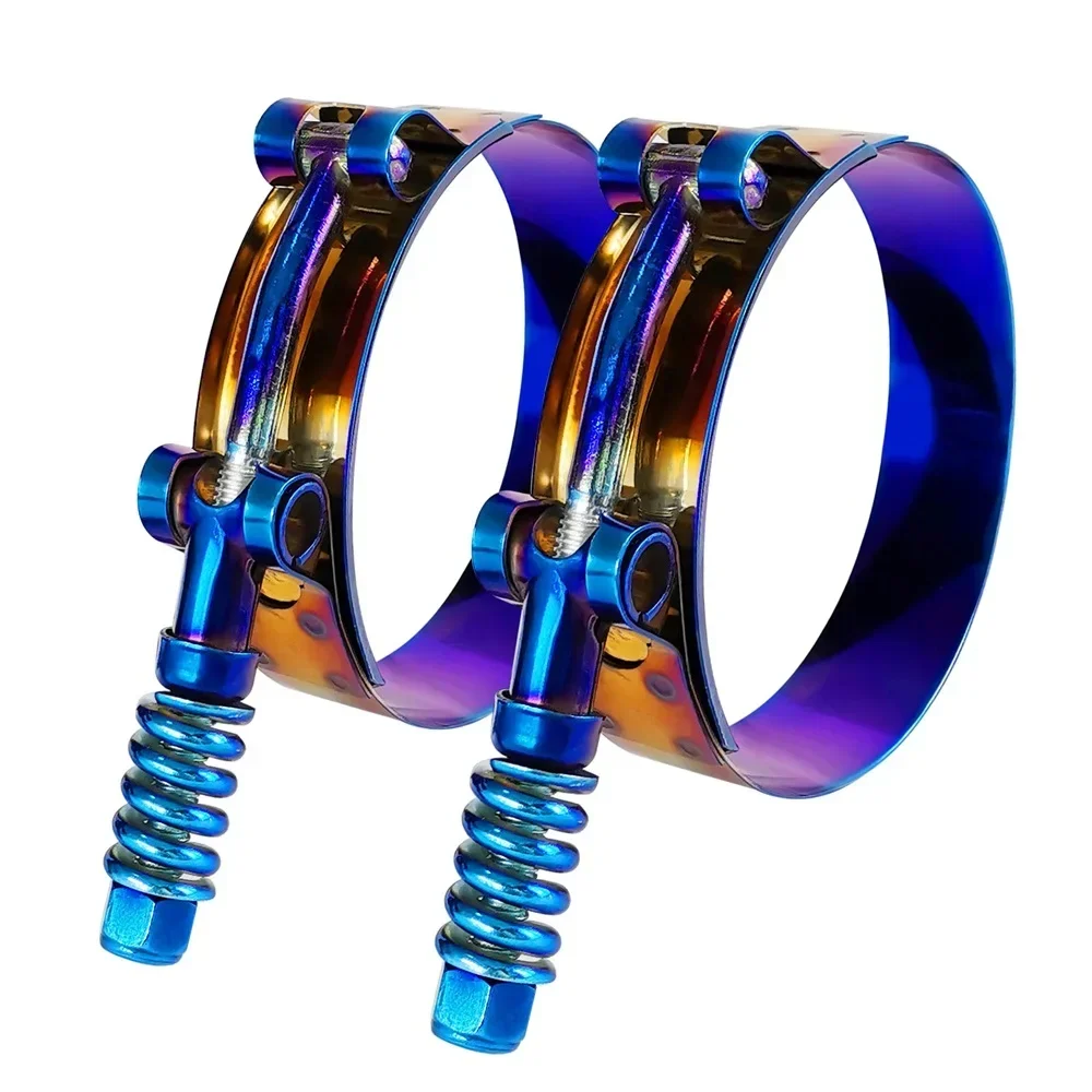 T-Bolt Hose Clamps Stainless Steel Turbo - Evrensel Paslanmaz Çelik T-Vida Egzoz Borusu