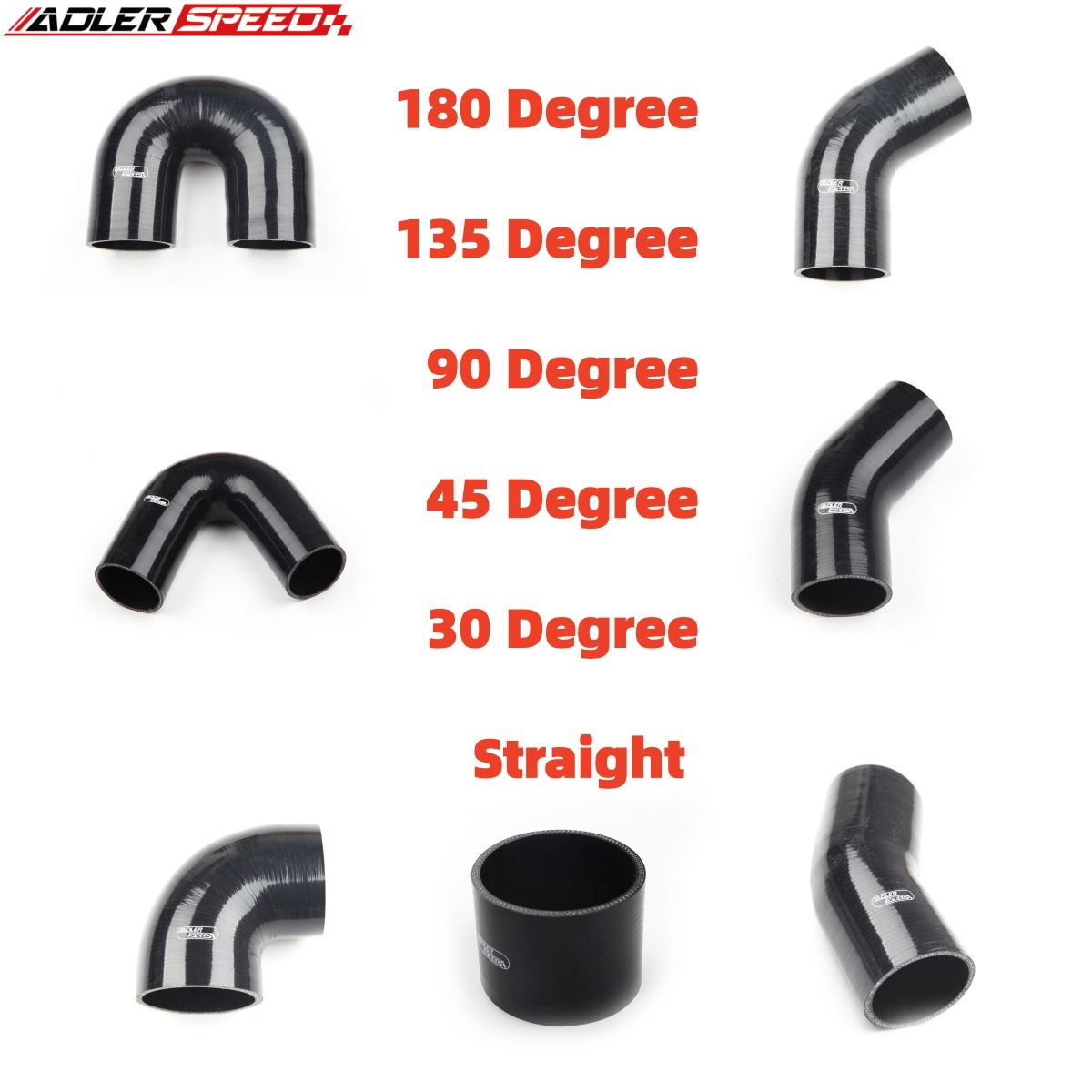 Turbo Silicone Coupler Hose Reducer 4 Ply - Evrensel 4 Katlı 3.25 inç 82mm