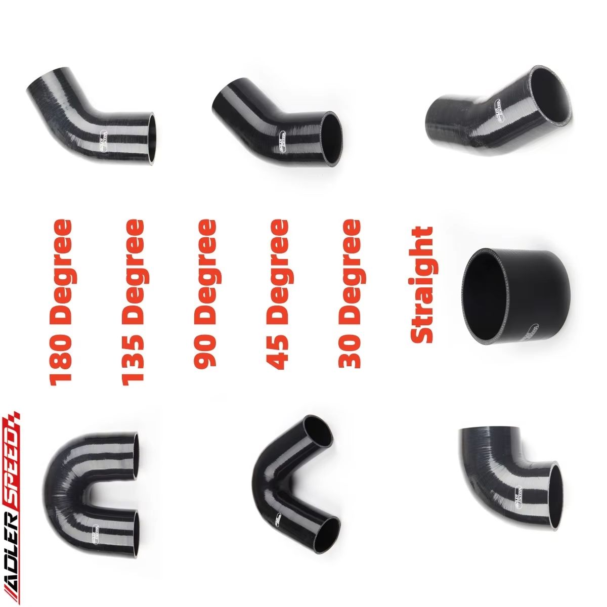 Turbo Silicone Coupler Hose Reducer 4 Ply - Evrensel 4 Katlı 3,5 inç 89mm