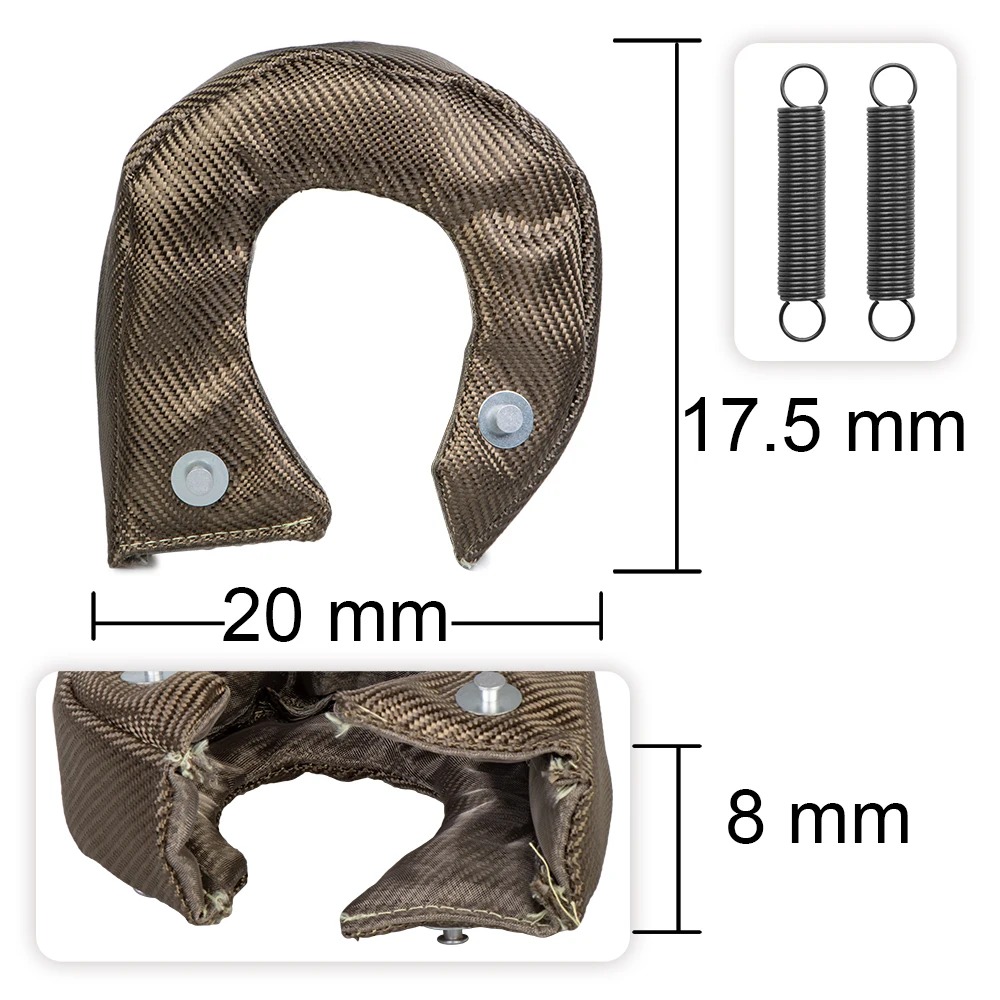 Turbo ısı kalkanı TITANIUM T2/ - Turbo Heat Shield Blanket Titanium T3 T4 incelemesi ve fiyatı