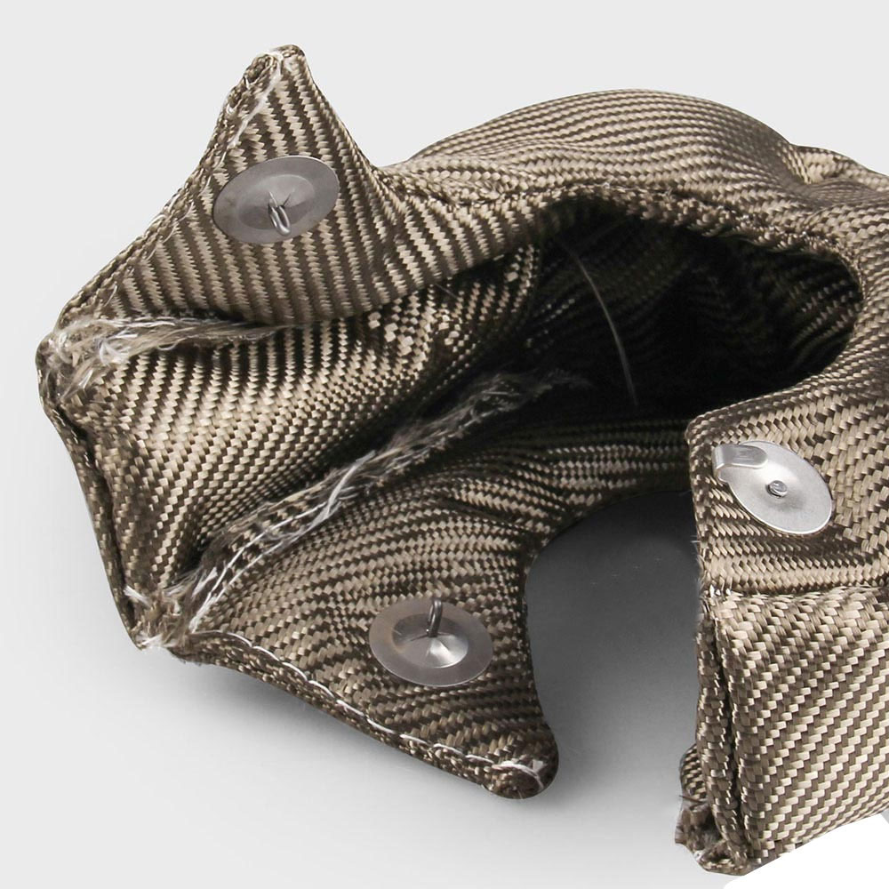T2 T25 T28 GT28 GT30 GT35 T3 T - Turbo Heat Shield Blanket Titanium T3 T4 incelemesi ve fiyatı