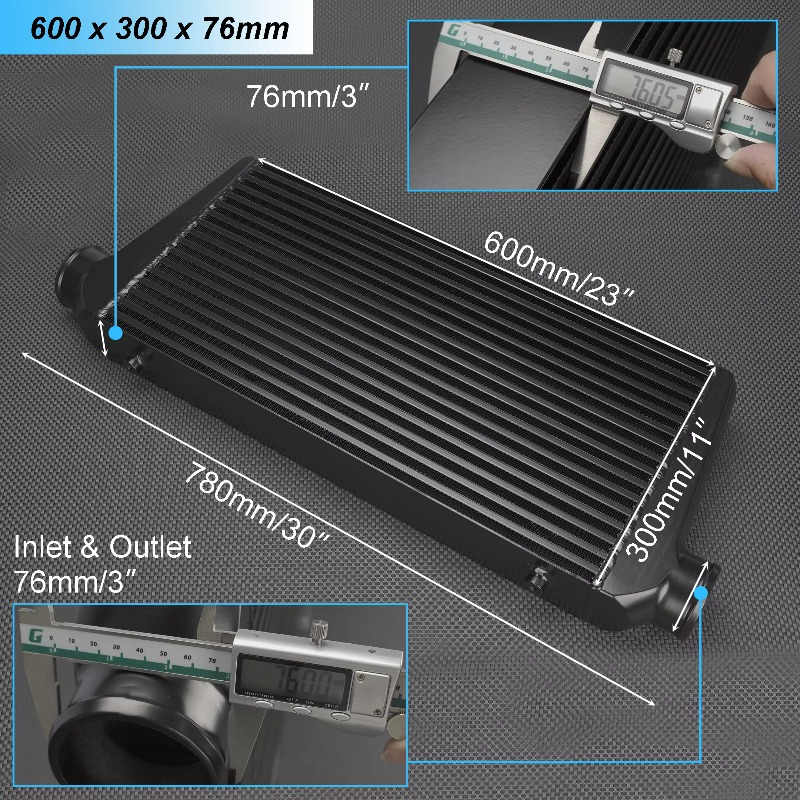 Evrensel Alüminyum İntercooler - Front Mount Intercooler Universal Bar Plate incelemesi ve fiyatı