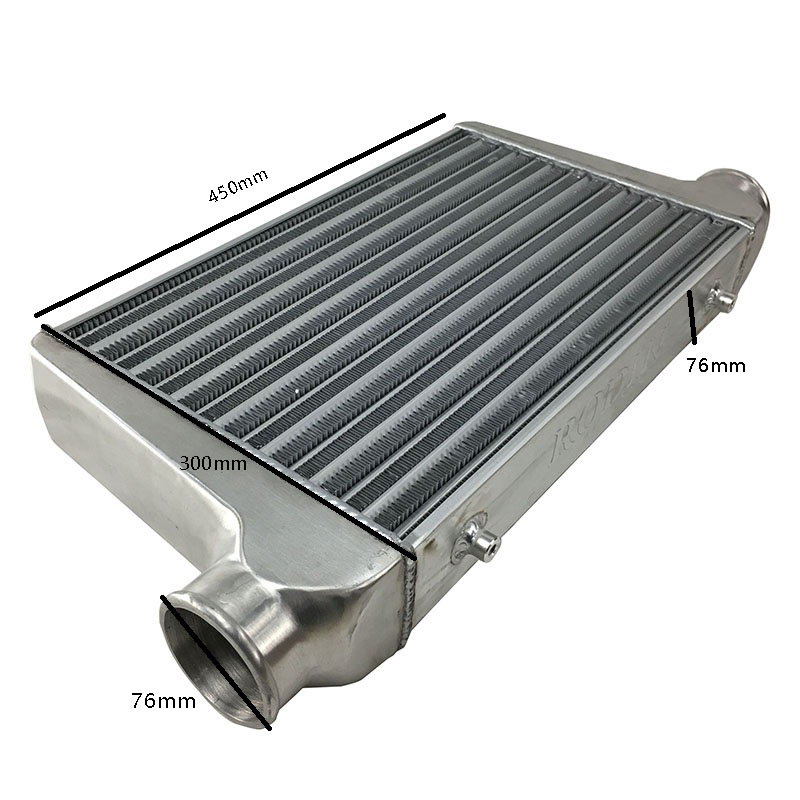 450*300*76mm evrensel Turbo In - Front Mount Intercooler Universal Bar Plate incelemesi ve fiyatı