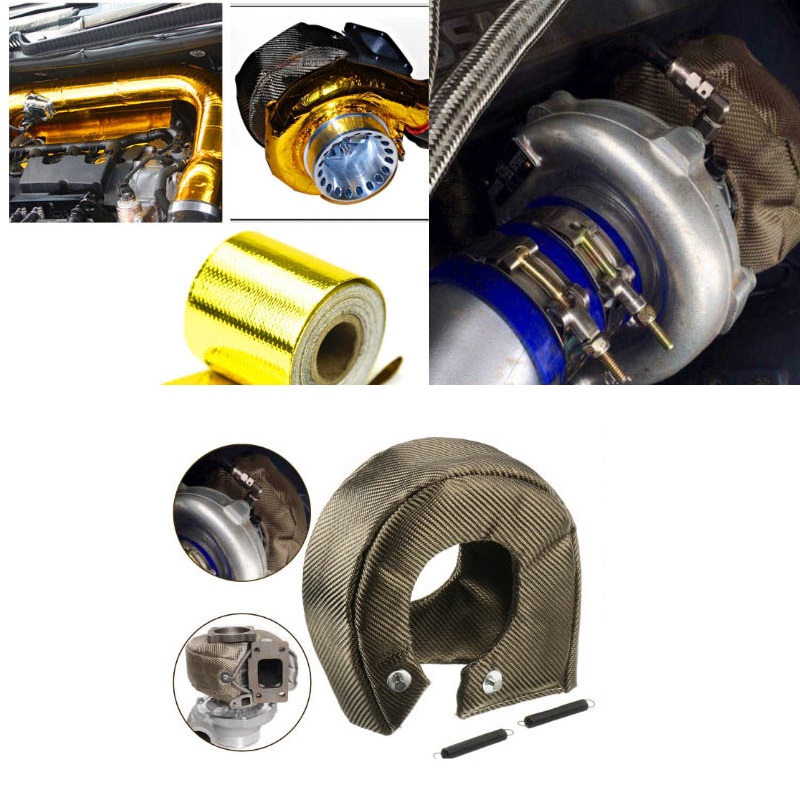 T25 T3 T4 T6 Turbo Battaniye K - Turbo Heat Shield Blanket Titanium T3 T4 incelemesi ve fiyatı