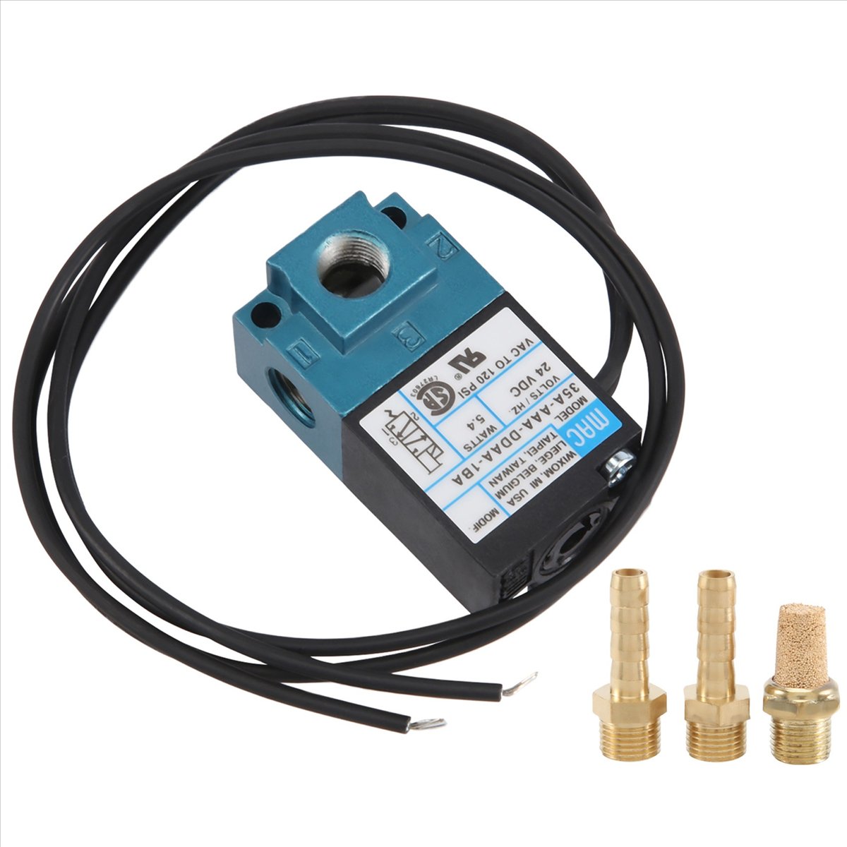 DT38 DC 24V 5.4W ECU 3 Portlu  - Electronic Boost Control Solenoid Valve 3 Port incelemesi ve fiyatı