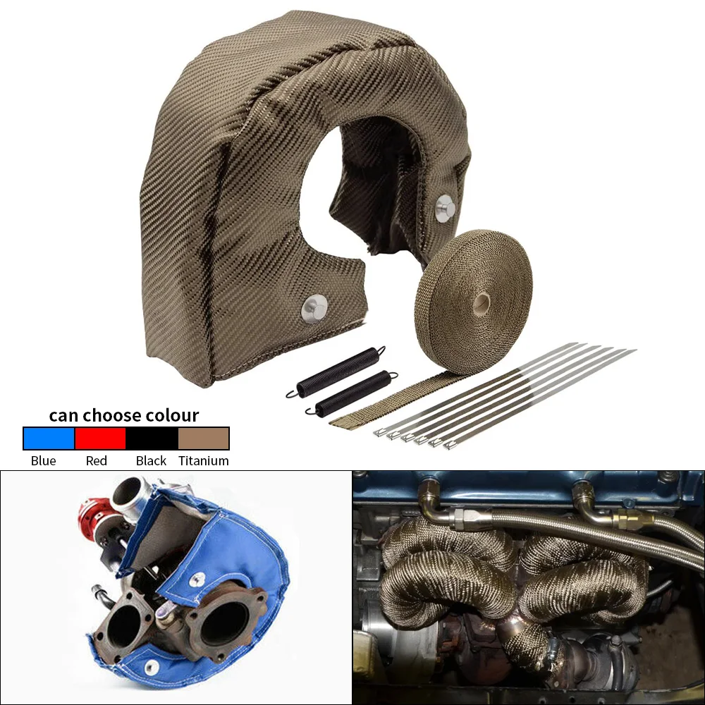 Araba Turbo Isı Battaniyesi Ti - Turbo Heat Shield Blanket Titanium T3 T4 incelemesi ve fiyatı