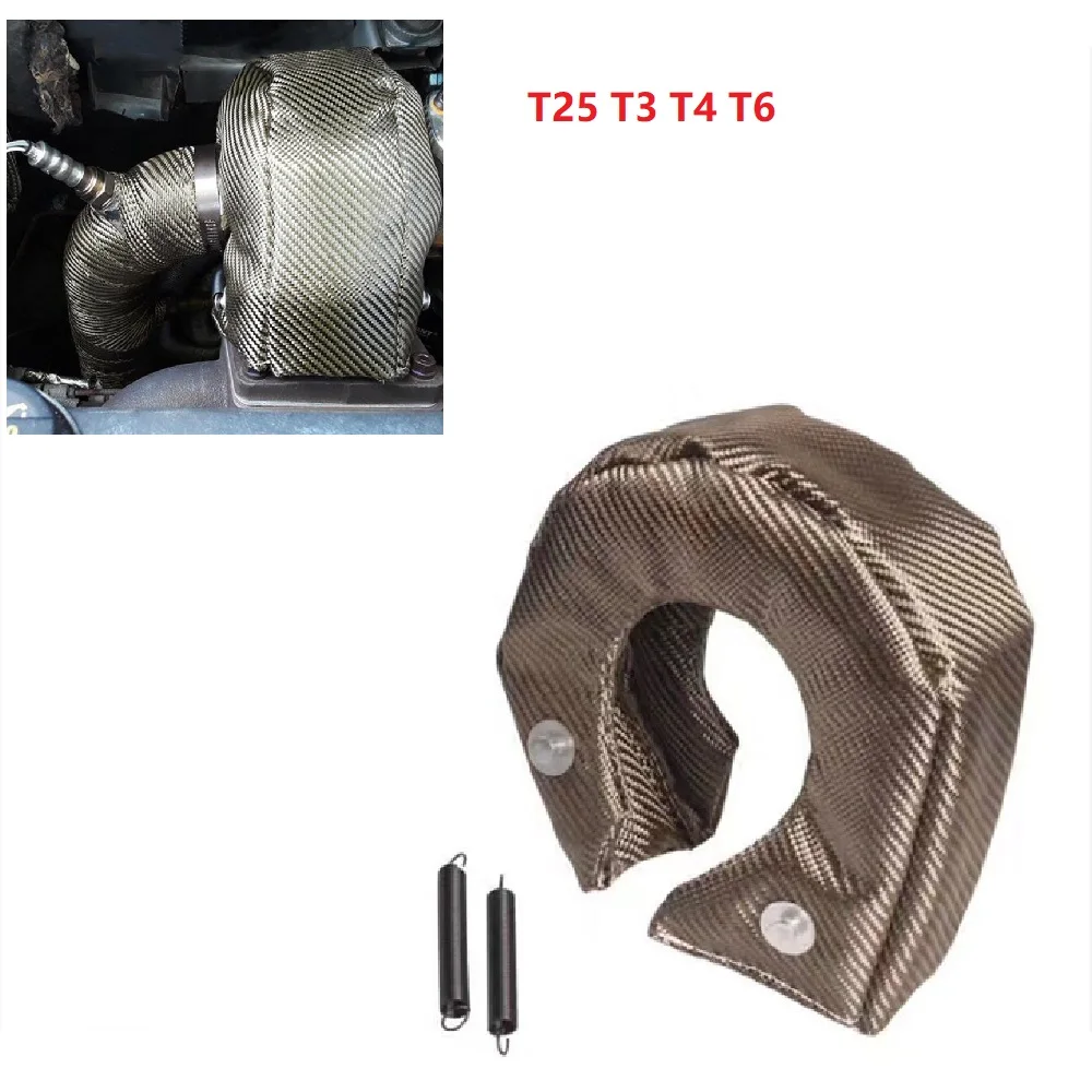 T25 T3 T4 T6 titanyum Turbo ba - Turbo Heat Shield Blanket Titanium T3 T4 incelemesi ve fiyatı