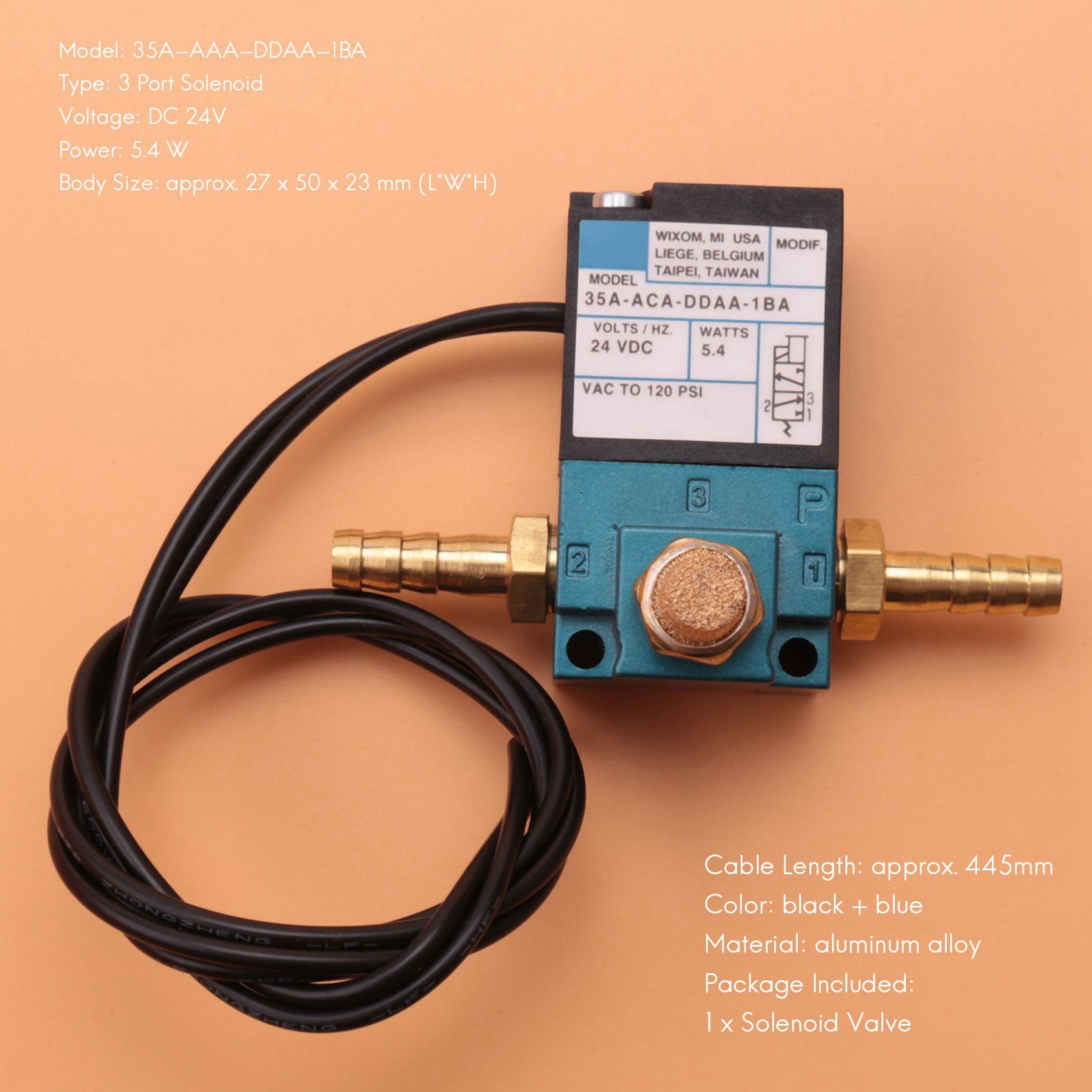 PZHI-DC 24V 5.4W ECU 3 Portlu  - Electronic Boost Control Solenoid Valve 3 Port incelemesi ve fiyatı