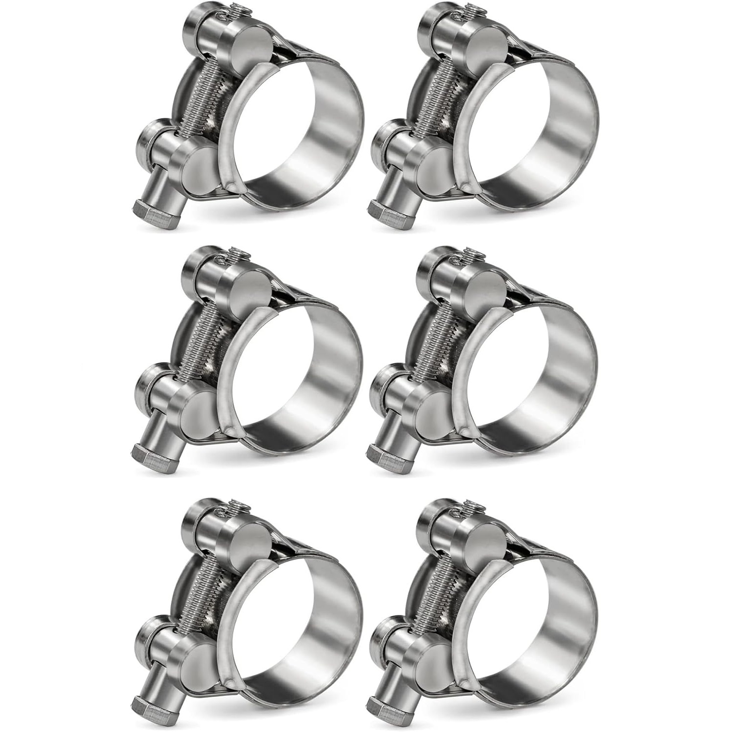 6 adet hortum kelepçesi 304 pa - T-Bolt Hose Clamps Stainless Steel Turbo incelemesi ve fiyatı