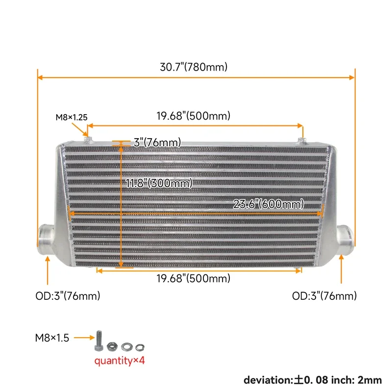 Evrensel Ön Montaj Çubuğu ve P - Front Mount Intercooler Universal Bar Plate incelemesi ve fiyatı
